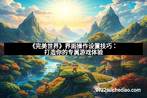 《完美世界》界面操作设置技巧：打造你的专属游戏体验