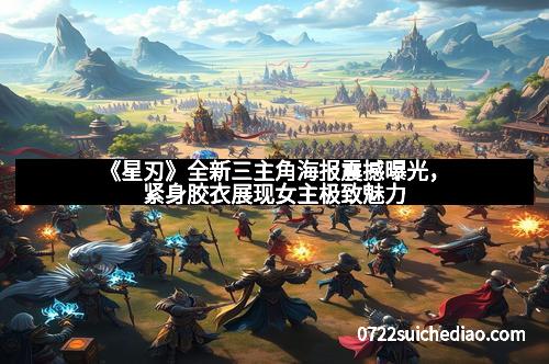 《星刃》全新三主角海报震撼曝光，紧身胶衣展现女主极致魅力